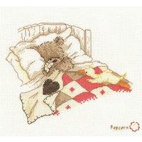 Vervaco POPCORN CUDDLE UP - Counted Cross Stitch Kit: Popcorn Cuddle Up
