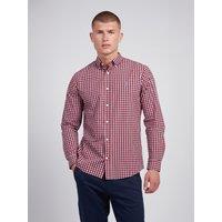 U.S. POLO ASSN. Men's Gingham Poplin Shirt | Size: Small
