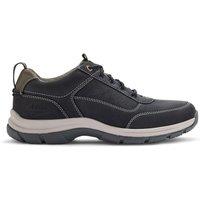 Clarks Men's Spypath Ox Navy Nubuck Trainers, Walking in Blue | Size: 10-Standard Fit