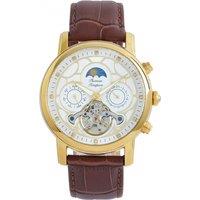 Thomas Tompion Men's TT-4321 Kew 44mm Automatic Watch in Clear