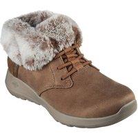 Skechers Women's On-the-GO Joy Cozy Charm Boot in Brown | Size: 3