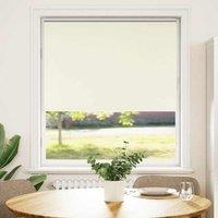 Berkfield Home Roller Blind Blackout Off-White 90x130 cm Fabric Width 85.7 cm Polyester in White