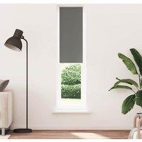 Berkfield Home Roller Blind Blackout Grey 60x230 cm Fabric Width 55.7 cm Polyester