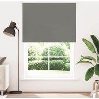 Berkfield Home Roller Blind Blackout Grey 160x230 cm Fabric Width 156.6 cm Polyester