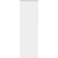 Berkfield Home Roller Blind Blackout White 85x230 cm Fabric Width 80.7 cm Polyester