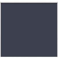 Berkfield Home Roller Blind Blackout Marine 150x175 cm Fabric Width 146.6 cm Polyester in Blue