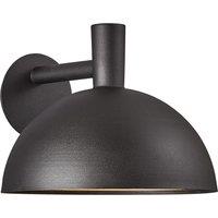 Nordlux Modern Outdoor Wall Light Black Metal E27 Weatherproof - Mains Powered, IP54