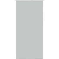 Berkfield Home Roller Blind Blackout Light Grey 110x210 cm Fabric Width 105.7 cm Polyester