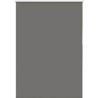 Berkfield Home Roller Blind Blackout Grey 110x175 cm Fabric Width 105.7 cm Polyester