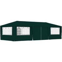 Berkfield Home Professional Party Tent with Side Walls 4x9 m Green 90 g/m?