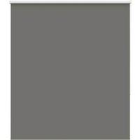 Berkfield Home Roller Blind Blackout Grey 135x175 cm Fabric Width 131.6 cm Polyester