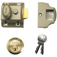 Yale Locks 723 Deadlatch 40mm Backset Enb Finish Box