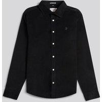 U.S. POLO ASSN. Men's Cord Shirt in Black | Size: XL