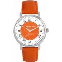 Krug-Baumen Women's KBWS-6-VAR 38mm Quartz Watch in Orange