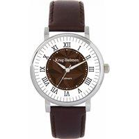 Krug-Baumen Women's KBWS-9-VAR 38mm Quartz Watch in Brown