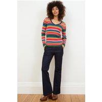 Kite Women's Folke Flare Stretch Denim Jeans in Midnight | Size: 10