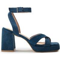 b.soleful Women's 'Sarie' Porvair Sandals in Blue | Size: 7