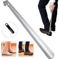 SPETLEK Long Stainless Steel Shoe Horn Tool Metal Boot Wellie Remover in Silver