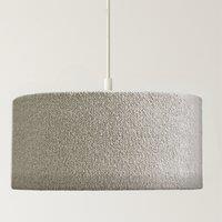 CGC Lighting Petra 45cm Large Grey Boucle Ceiling or Table Lamp Shade