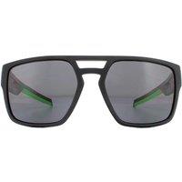 Tommy Hilfiger Men's Rectangle Matte Black Grey Sunglasses