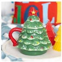 KDMD Nostalgic Christmas Tree Mug in Green