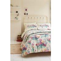 Sanderson 'Sweet Williams' Cotton Duvet Cover Set | Size: Super King