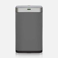 Tower Square sensor bin with Fingerprint Proof Coated Exterior, Titanium T838001 in Metallics
