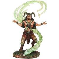KDMD Earth Elemental Wizard Figurine in Green