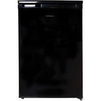 Statesman Under Counter Larder Fridge in Black