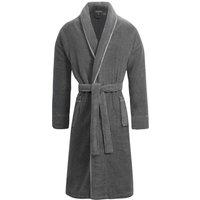Bown of London Grey Towelling Dressing Gown Europa | Size: Medium
