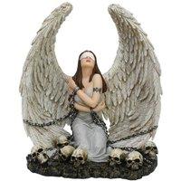 KDMD 9.5in Captive Spirit Angel Figurine in Grey