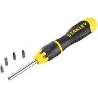 Stanley Multibit Ratchet Screwdriver &10 Bits