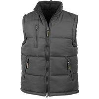 Result Men's Padded Body Warmer in Black | Size: Medium