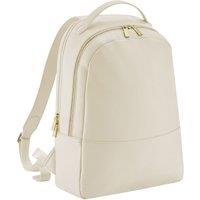 Bagbase Women's Boutique Leather-Look PU Backpack in Natural