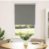 Berkfield Home Roller Blind Blackout Grey 65x175 cm Fabric Width 60.7 cm Polyester