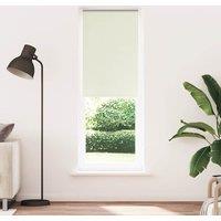 Berkfield Home Roller Blind Blackout Off-White 85x230 cm Fabric Width 80.7 cm Polyester in White