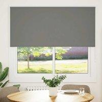 Berkfield Home Roller Blind Blackout Grey 150x150 cm Fabric Width 146.6 cm Polyester