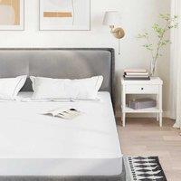 Berkfield Home Mattress Protector White 160x200 cm Waterproof