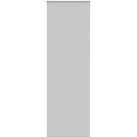 Berkfield Home Roller Blind Blackout Light Grey 65x210 cm Fabric Width 60.7 cm Polyester