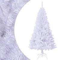 Berkfield Home Artificial Christmas Tree with Thick Branches White 150 cm PVC