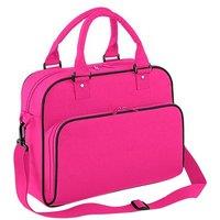 Bagbase Men's Compact Dance Messenger Bag (15 Litres) in Fuchsia