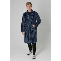 Tokyo Laundry Men's Plush Dressing Gown in Navy | Size: Medium