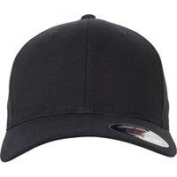 Flexfit Men's Brushed Twill Cap in Black | Size: S/M