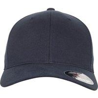 Flexfit Men's Brushed Twill Cap in Navy | Size: S/M