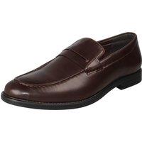 Thomas Blunt Men's Classic Penny Loafer Shoe with Cushioned Insole in Brown | Size: 9