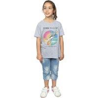 Pink Floyd Girl's Wish You Were Here Boyfriend Fit Cotton T-Shirt in Grey | Size: 3-4 Years