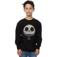 Disney Boy's Nightmare Before Christmas Jacks Eyes Sweatshirt in Black | Size: 3-4 Years