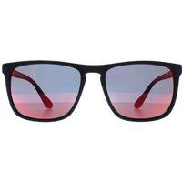 Superdry Men's Rectangle Rubberised Blue Red Mirror Shockwave