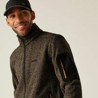 Regatta Men's Newhill Insulating Stretch Full-Zip Fleece in Dark Green | Size: Medium