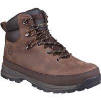 Cotswold Men's 'Sudgrove' Leather Hiking Boots in Brown | Size: 8